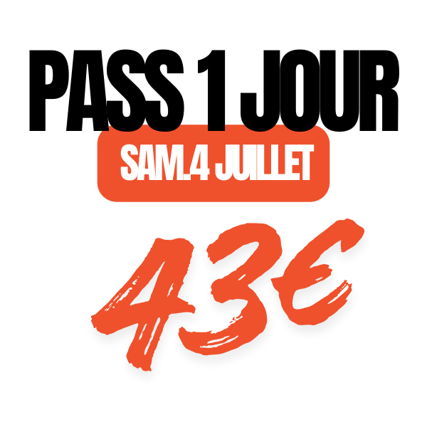 PASS SAMEDI - LES ESTIVALES DES ARENES